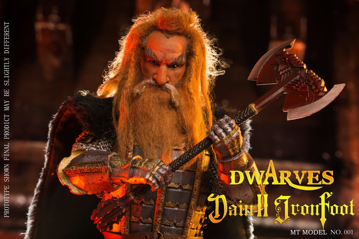 [สั่งจอง]MT MODEL MT001 1/6 dwarf Dane II iron footed moving figure
