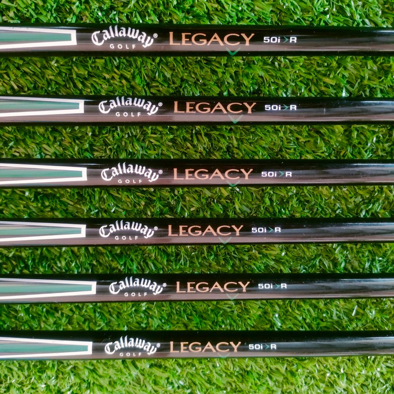 ชุดเหล็ก CALLAWAY LEGACY V FORGED มีเหล็ก 5-9 เเละ PW SW ก้าน CALLAWAY LEGACY FLEX R เป็นชุดเหล็กระดับพรีเมี่ยมสูงสุด!! เป็นเหล็ก FORGED CAVITY ลึกๆ ตีง่าย!! ไม้กอล์ฟมือสอง ของแท้ BY NakaraLuxurious