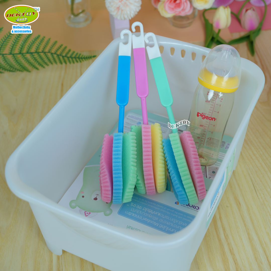 แปรงล้างขวดนมฟองน้ำทั้งอัน BG