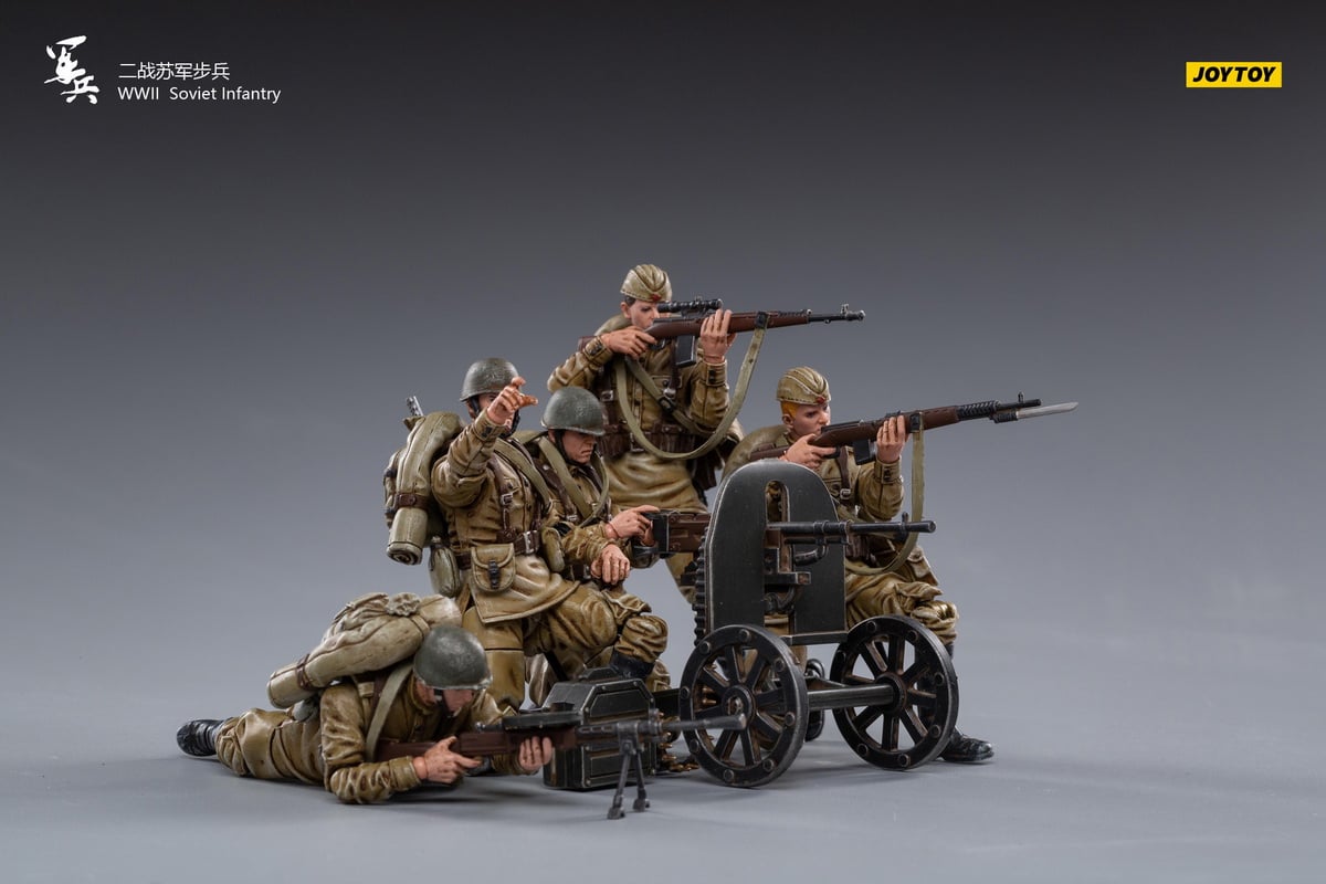 [สั่งจอง]JOYTOY JT0845 1/18 : WWII Soviet Infantry