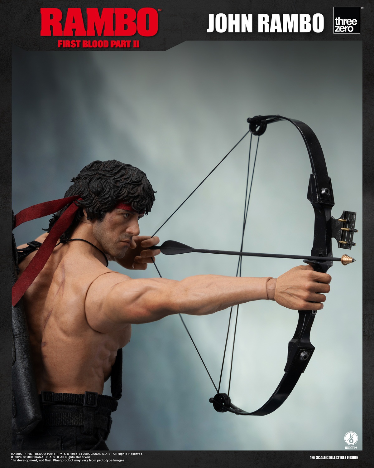 [สั่งจอง] Threezero 1/6 : Rambo First Blood Part II