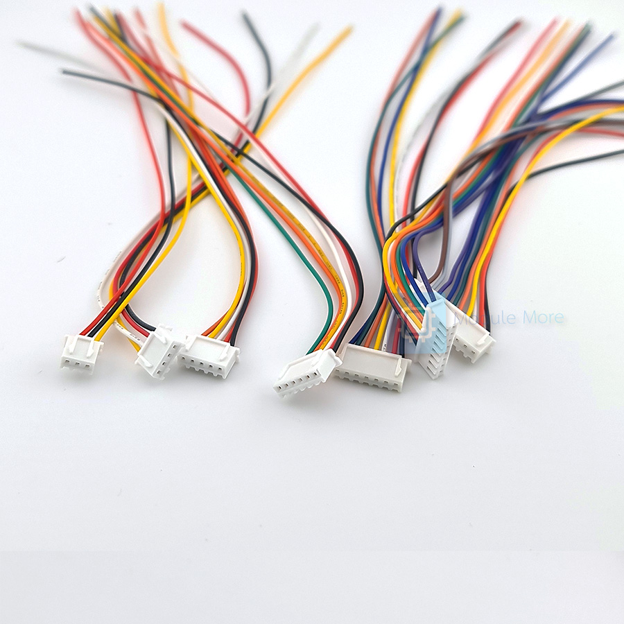 สาย JST XH2.54mm สายยาว 20cm สายหลายสี JST XH 2.54 20cm [2p/3p/4p/5p/6p/7p/8p/9p/10p]