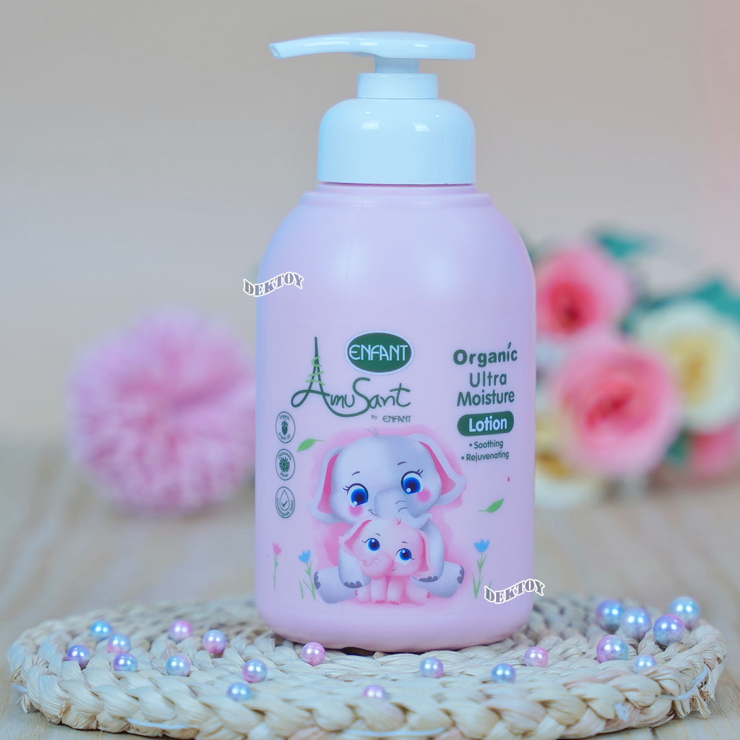 ENFANT อองฟองต์ Amusant อมูซองต์เบบี้โลชั่นบำรุงผิวสำหรับเด็กสูตรออร์แกนิค 300 มล.