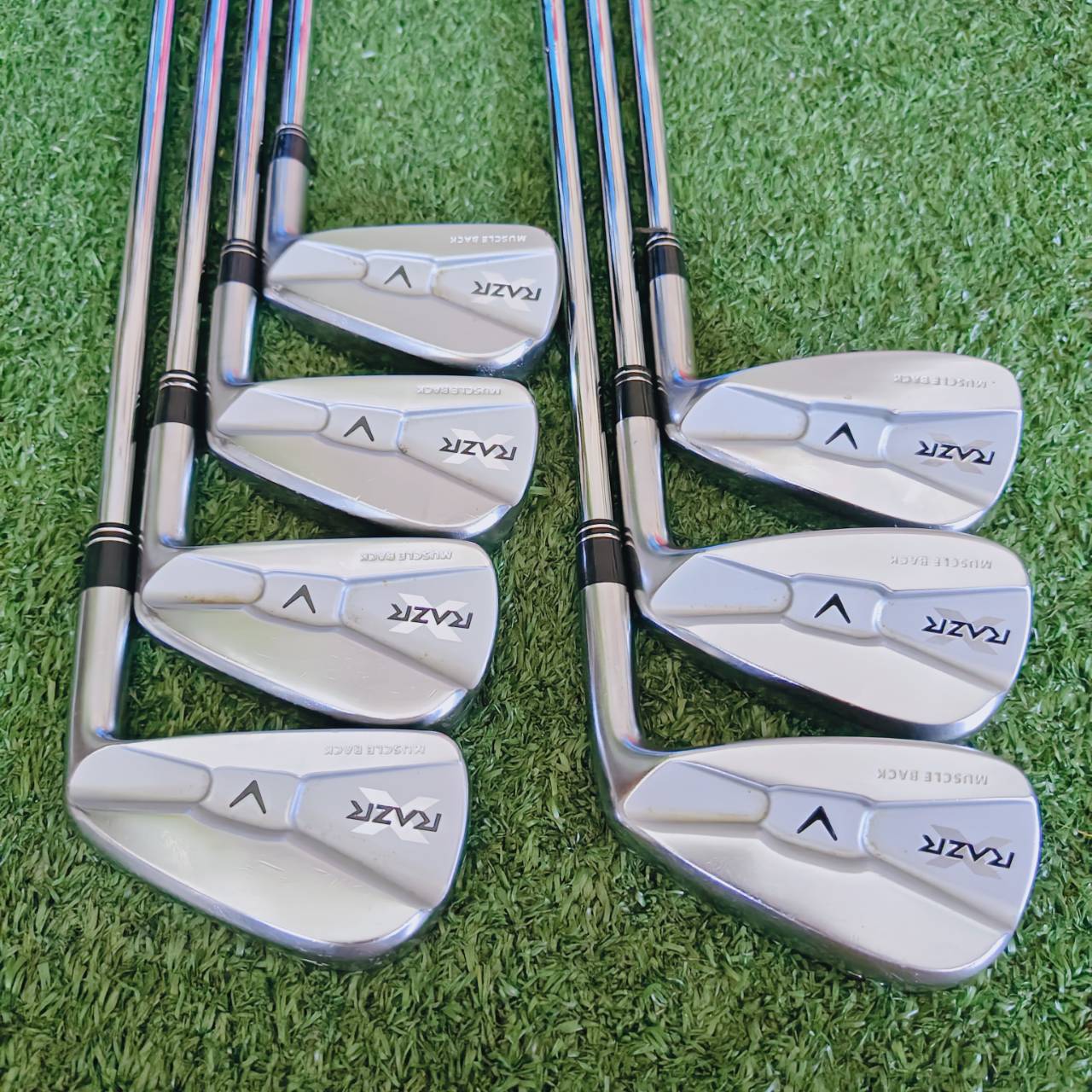 ชุดเหล็ก Callaway RAZR X MUSCLE BACK ก้าน + กริพ เทพมาก!! NS PRO 950 GH NEO (FLEX R)