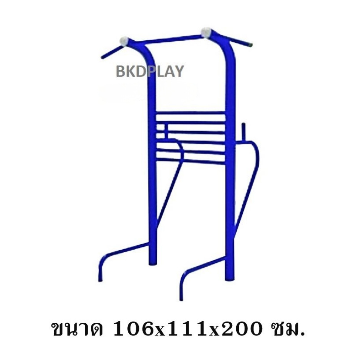 เครื่องออกกำลังกาย กลางแจ้ง ชุดอุปกรณ์ บริหารแขน หน้าท้อง แบบบาร์โหน ลานกีฬา อเนกประสงค์ สนามกีฬา ผลิตในไทย สั่งทำตามสีที่ต้องการได้
