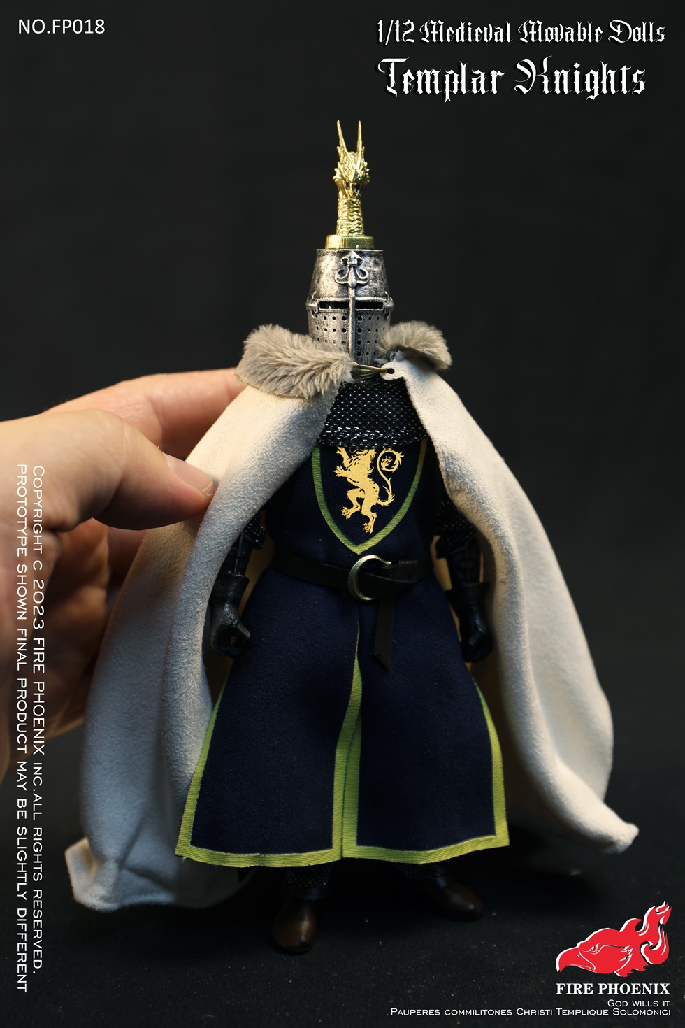 [สั่งจอง]FIRE PHOENIX 1/12 : Die-casting alloy Medieval