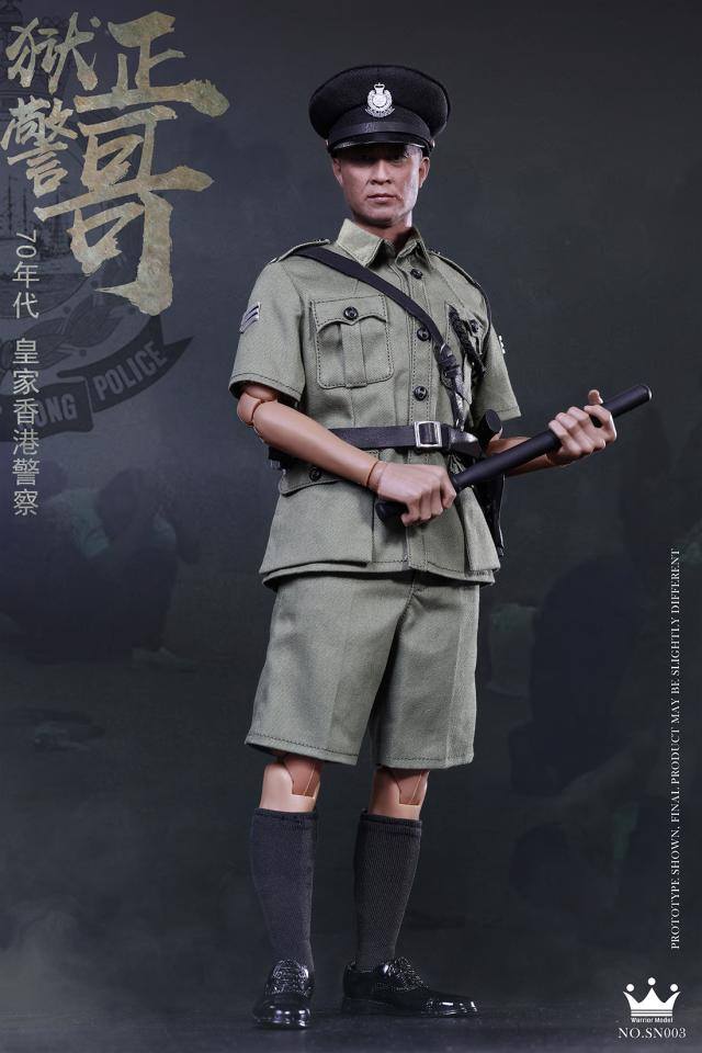 [สั่งจอง]Warrior Model WM-SN003 Royal Hong Kong Police Prison Guard Zheng Sir 1/6 Scale Figure