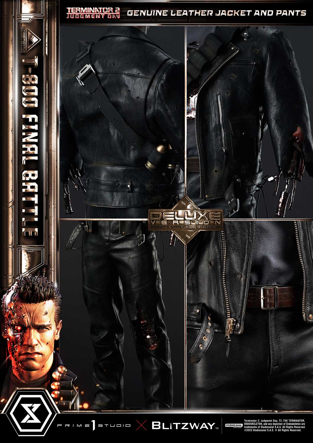 [สั่งจอง] Prime 1 Studio : T-800 (Terminator 2: Judgement Day)