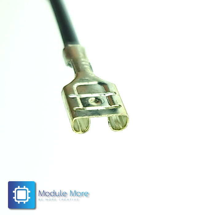 หางปลาแบบเสียบแบนพร้อมสายไฟยาว 20cm 2.8MM/4.8MM/6.3MM plug spring with wire connection cold-pressed terminal with sheath connection harness