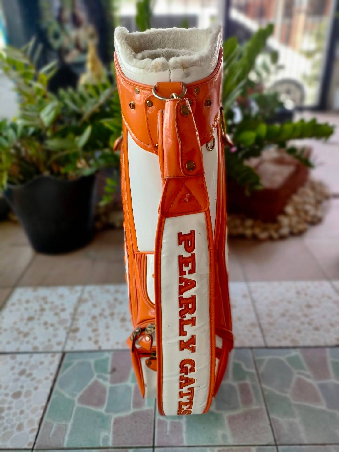 ถุงกอล์ฟ PEARLY GATES 89 เท่ห์มาก ภายในบุขนมิ๊ง กันรอย ขนาด 9 นิ้ว