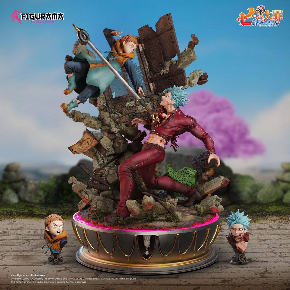 [สั่งจอง]Figurama Collectors : Seven Deadly Sins Ban vs. King Elite Fandom Statue