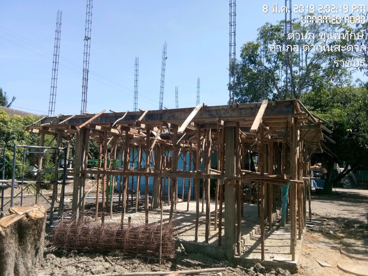 งานสร้าง ห้องพักครู รร.ดอนฟักทอง