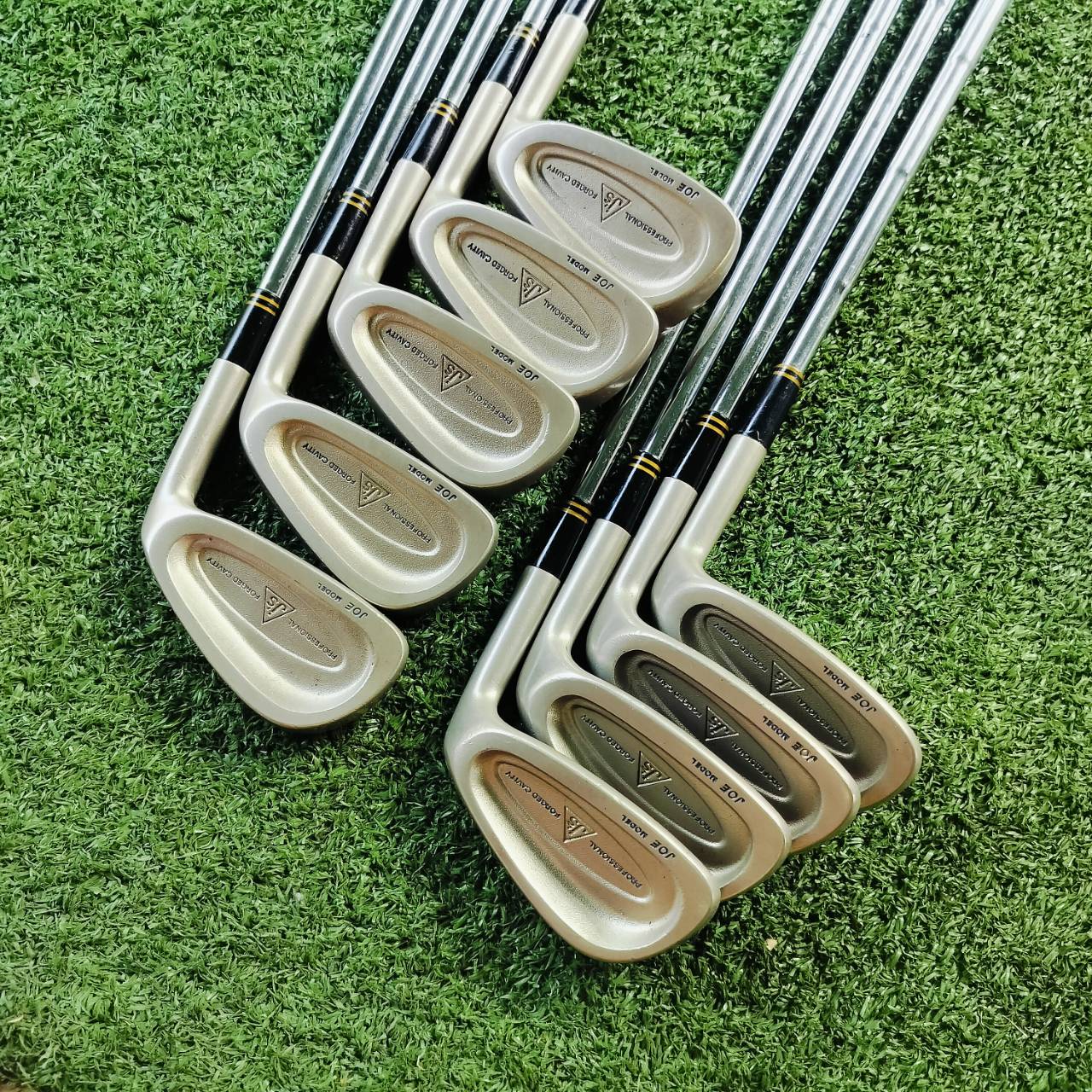 ชุดเหล็ก BRIDGESTONE JOE MODEL มีเหล็ก 4 5 6 7 8 9 PW AW SW ก้าน DYNAMIC GOLD S200 เหล็ก FORGED CAVITY พรีเมี่ยมญี่ปุ่น ไม้กอล์ฟพรีเมี่ยมมือสอง ของแท้ By NakaraLuxurious