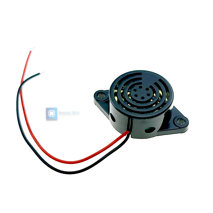 SFM-27-I ลำโพงแบบ Active buzzer สีดำ เสียงลากยาว SFM-27-I DC3-24V 3105A alarm continuous sound