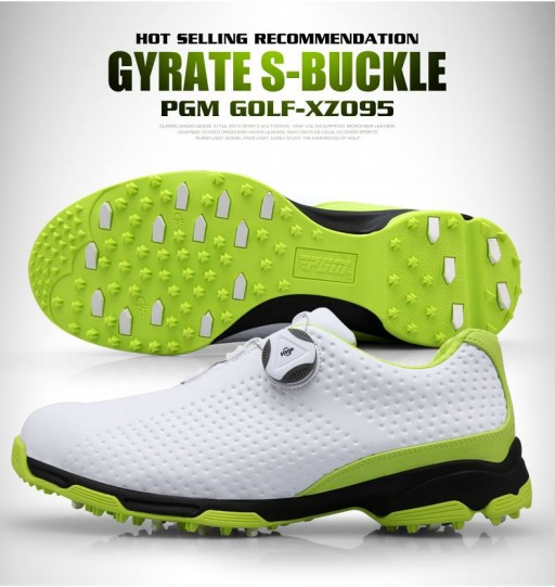 รองเท้ากอล์ฟ PGM XZ095 ขาวเขียว