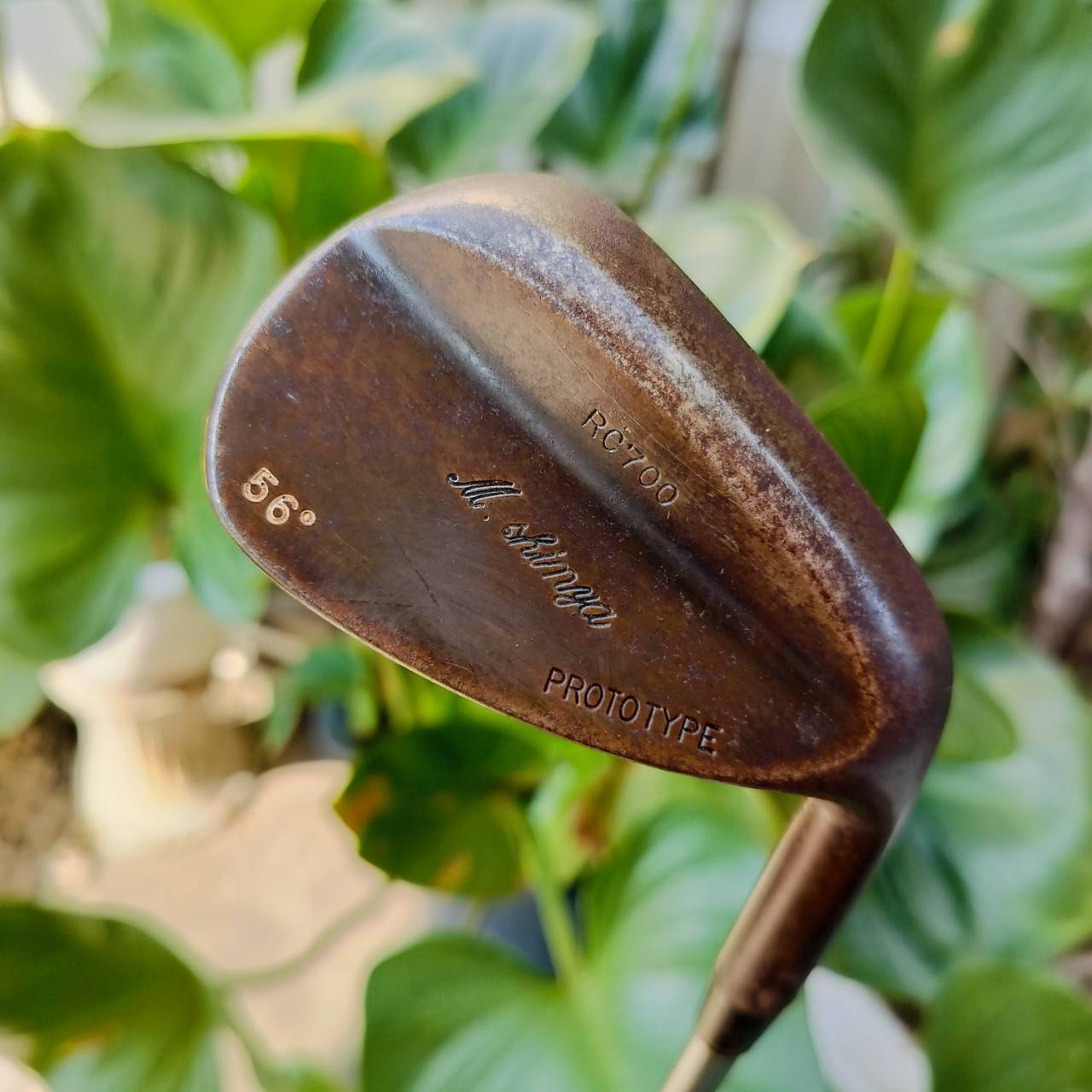 WEDGE RC700 PROTOTYPE สนิม องศา 56 ร่องหน้าไม้สวยมาก งานสวยมาก ไม้กอล์ฟพรีเมี่ยมมือสอง ของแท้ By NakaraLuxurious