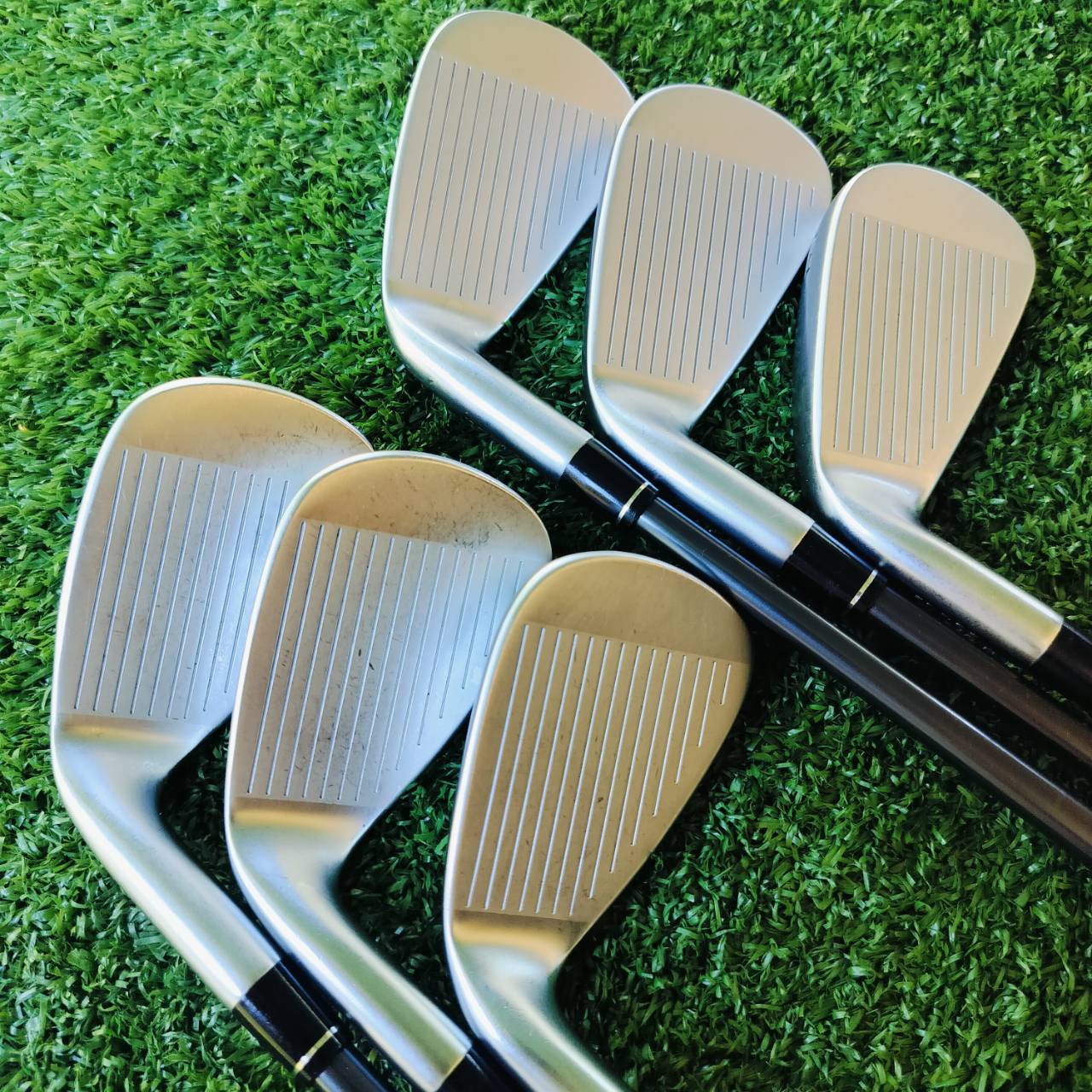 ชุดเหล็ก Callaway APEX DCB21 เหล็ก FORGED สุดพรีเมี่ยม ก้าน DIMANA 55R ทั้งชุด ใช้ A.I. เข้ามาใช้ในการออกแบบ ประเมิณผลจากรูปแบบนับหมื่น จนออกมาเป็นชุดเหล็กสุดยอดขุมพลัง ไม้กอล์ฟพรีเมี่ยมมือสอง ของแท้ By NakaraLuxurious