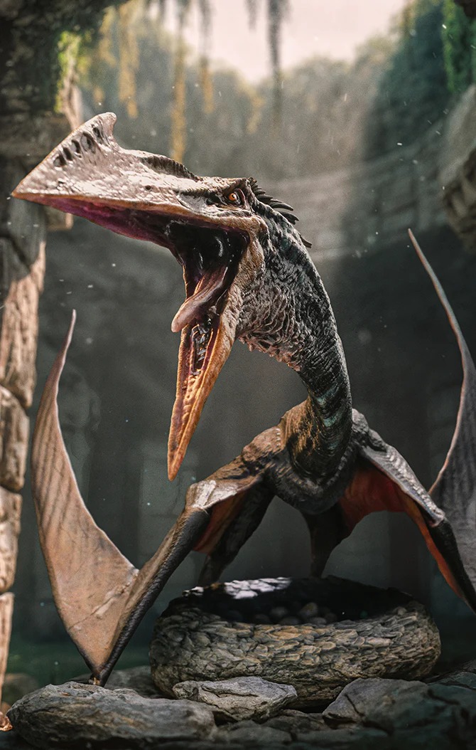 [สั่งจอง]Iron Studios : Quetzalcoatlus Icons (Jurassic World : Rebirth)