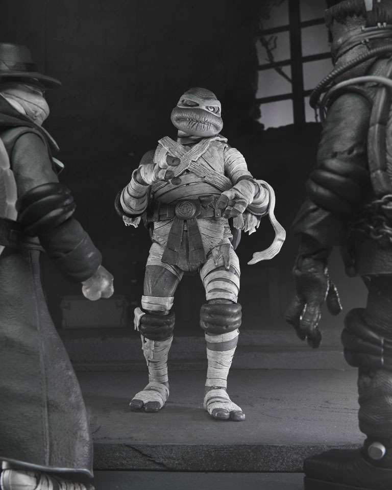 [สั่งจอง]NECA 7" : Universal Monsters x TMNT 4 Pack B/W