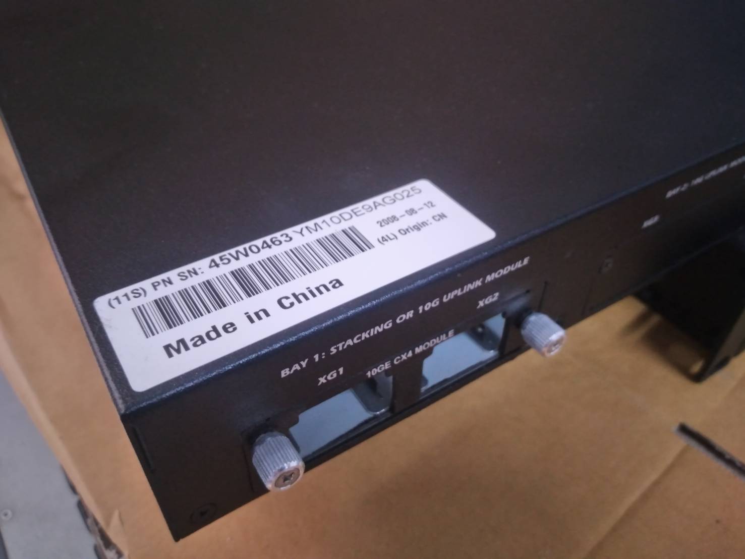 Dell/IBM PowerConnect 6248 Gigabit Switch IBM 0GP931 45W0412 45W0463 48 Port W/10GE4