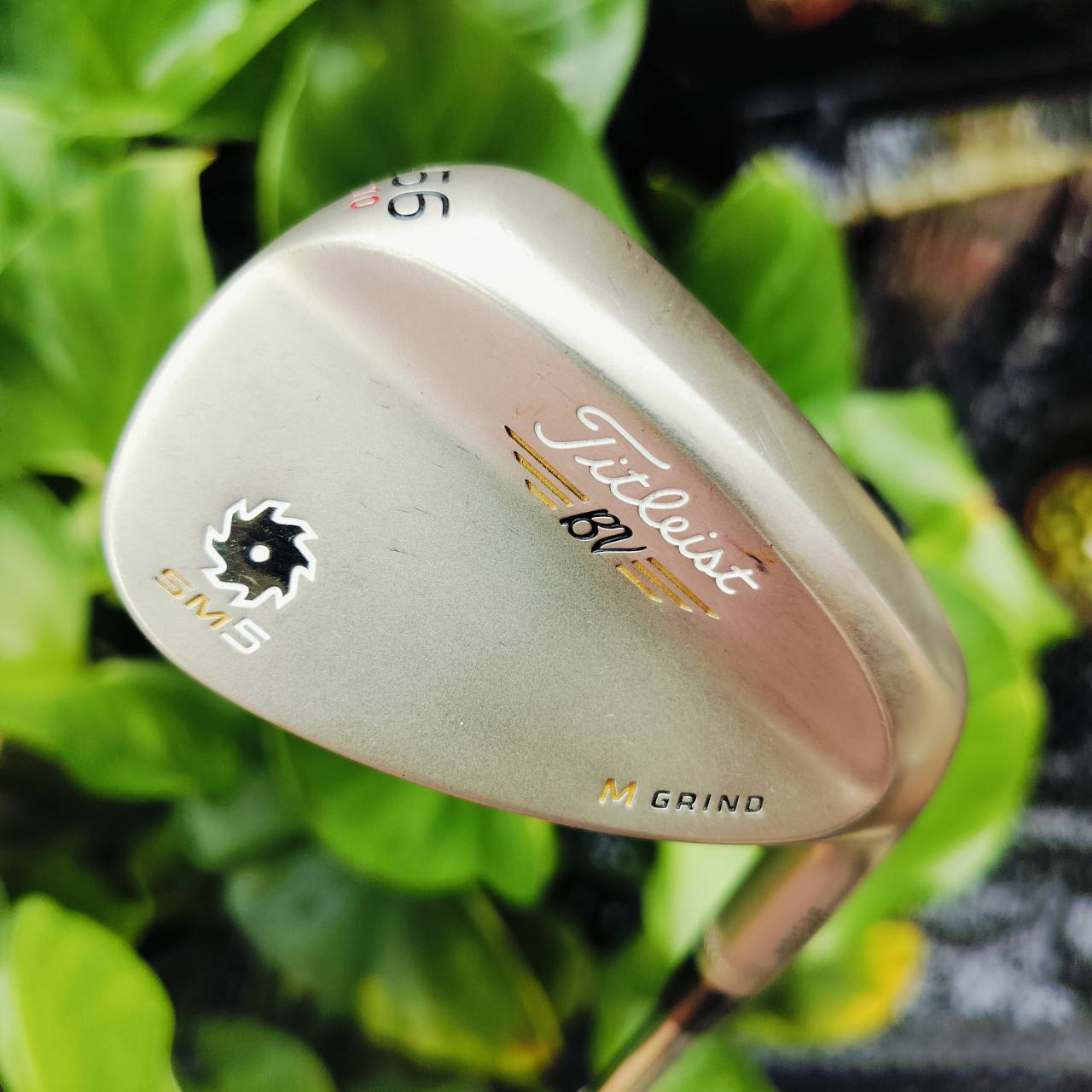 WEDGE TITLEIST VOKEY DESIGN SM5 K GRIND องศา 56 เบาท์ 10 สภาพสวย ก้าน SM5 VOKEY DESIGN FLEX WEDGE ต้นตำหรับสปินสุดโหด หน้า SPIN MILLED ร่องสวยจัดๆ ตกหยุดถอยหลัง ไม้กอล์ฟพรีเมี่ยมมือสอง ของแท้ By NakaraLuxurious