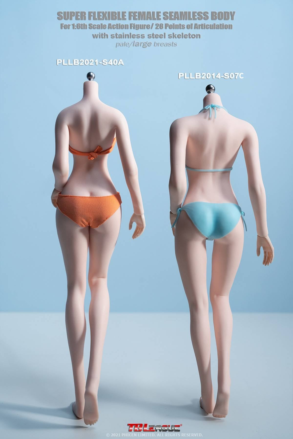[สั่งจอง]TBLeague PLLB2021 1/6 : female seamless bodies- Tall and slender type