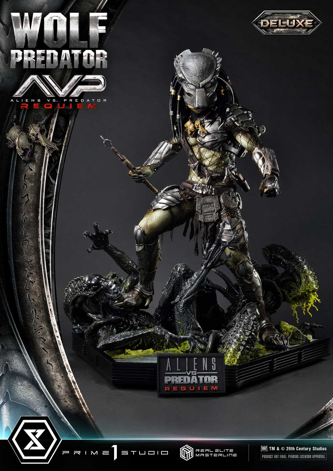 [สั่งจอง]Prime 1 Studio : Wolf Predator (Aliens vs. Predator: Requiem)