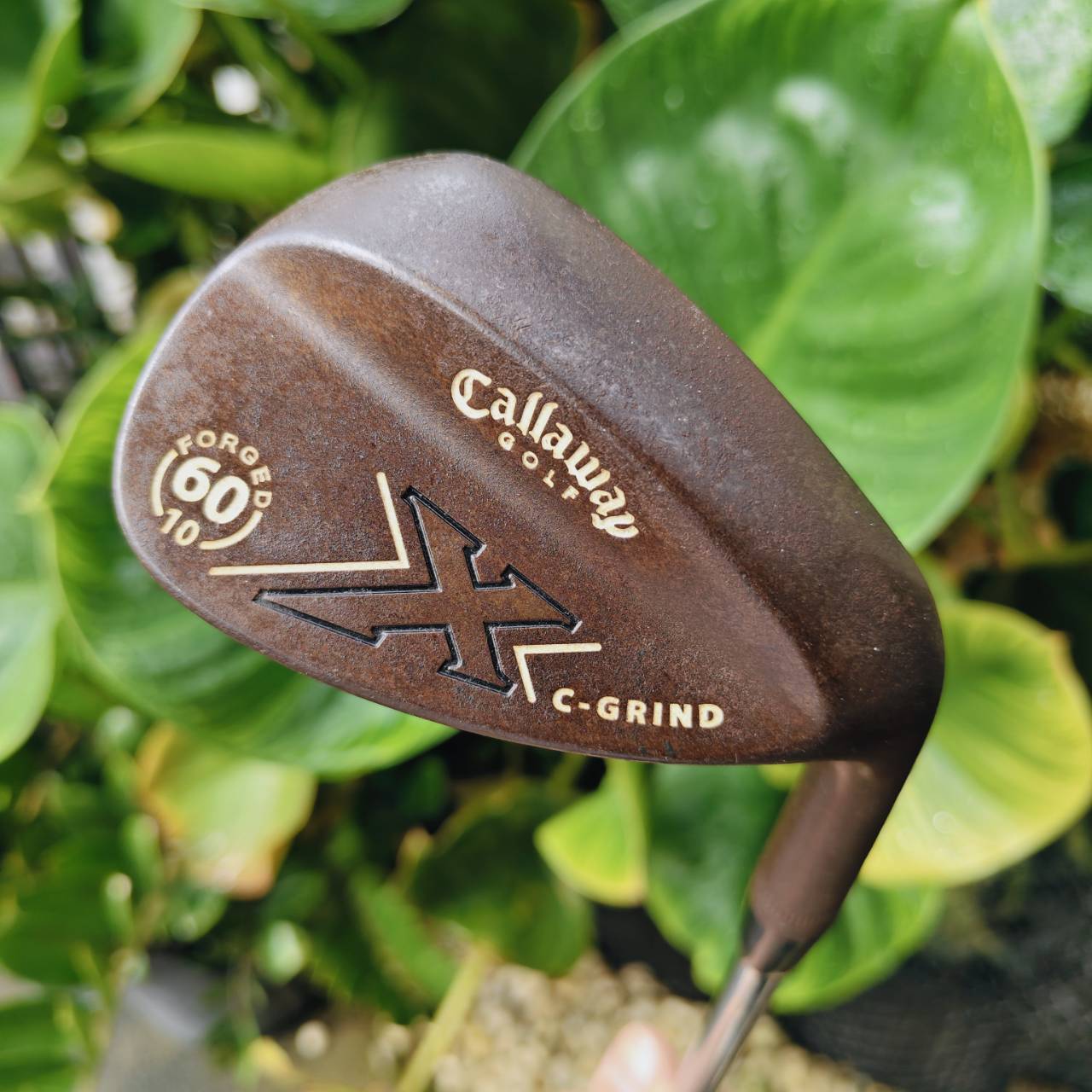 Callaway X FORGED WEDGE (Rust Finish) องศา 60° | Bounce 10 | C-Grind