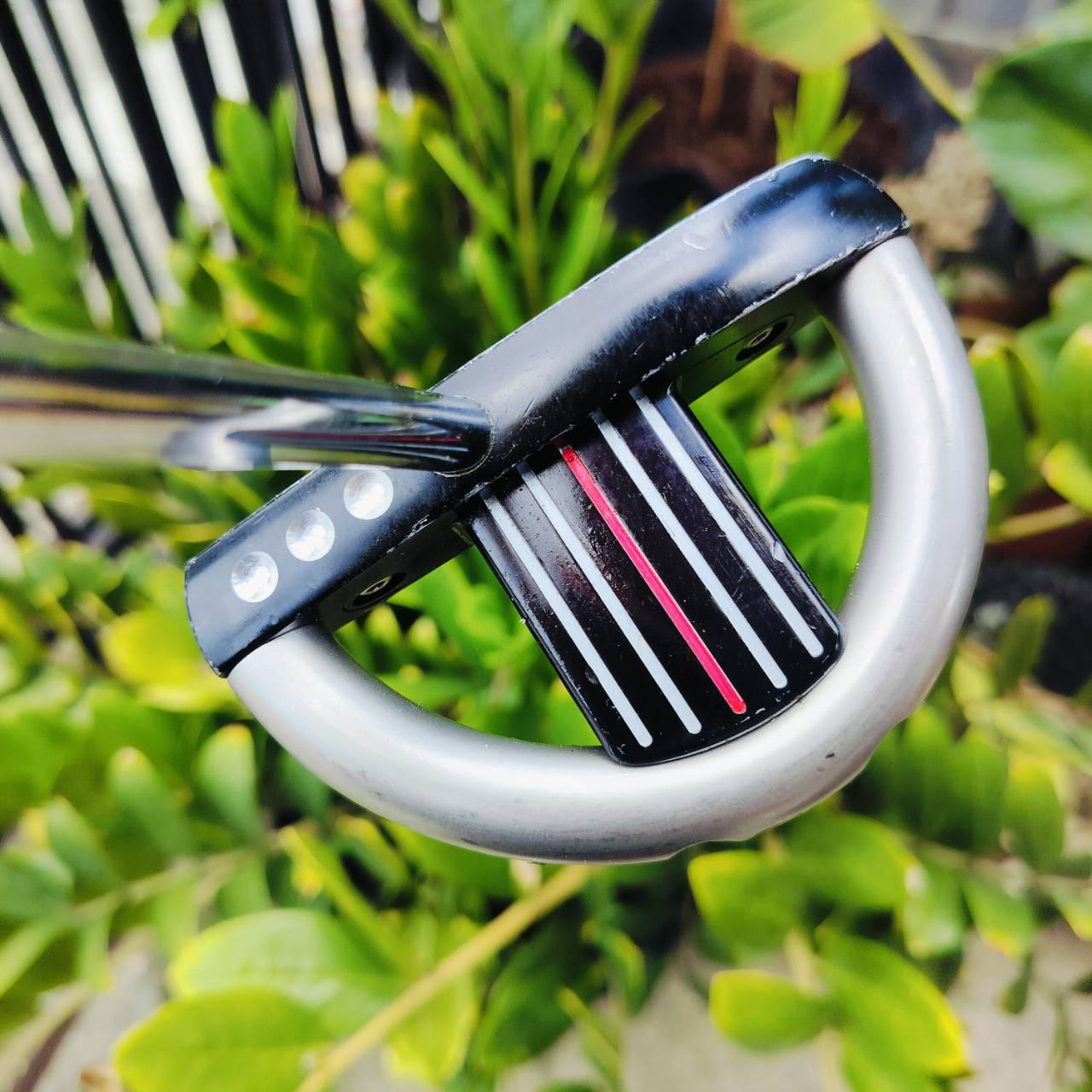 PUTTER TITLELIST SCOTTY CAMERON FUTURA PHANTOM MALLET2 ความยาว 34 นิ้ว ทรงมอลเล็ตชดเชยความผิดพลาดสูง พัตต์ตรงมาก หน้า MILLED สวยมาก เกาะไลน์มาก COVER แท้เดิม ไม้กอล์ฟพรีเมี่ยมมือสอง ของแท้ By NakaraLuxurious