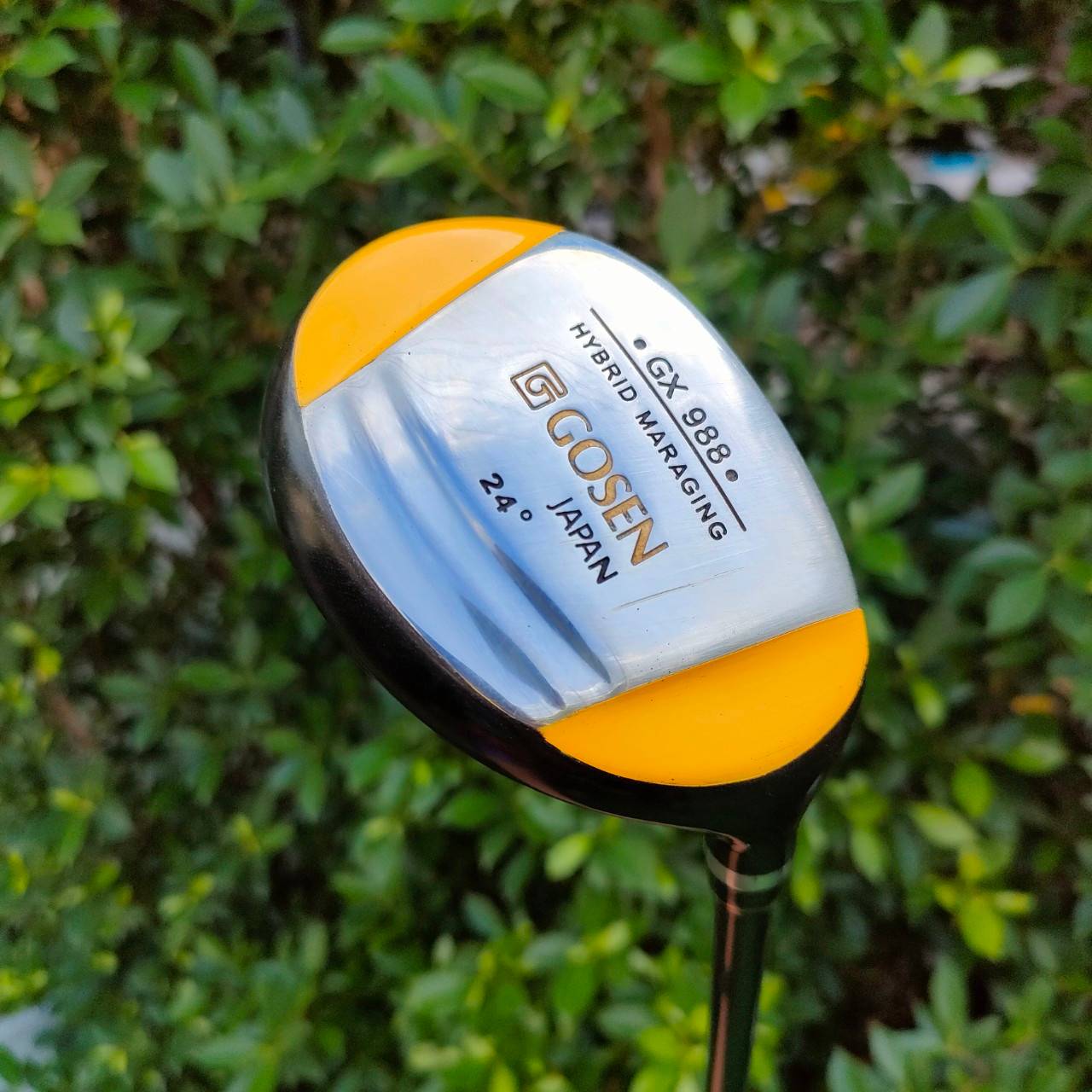 HYBRID GOSEN JAPAN GX 988 องศา 24 ก้าน GOSEN GX 988 FLEX R หน้า MARAGING เด้ง หนึบ ตีง่าย แม่นกรีน ได้ระยะมากๆ