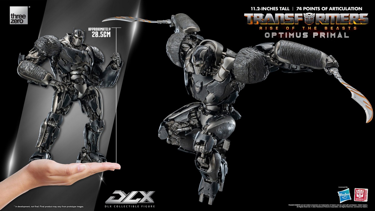 [สั่งจอง]Threezero 3Z05650W0 : Transformers Rise of the Beasts - DLX Optimus Primal
