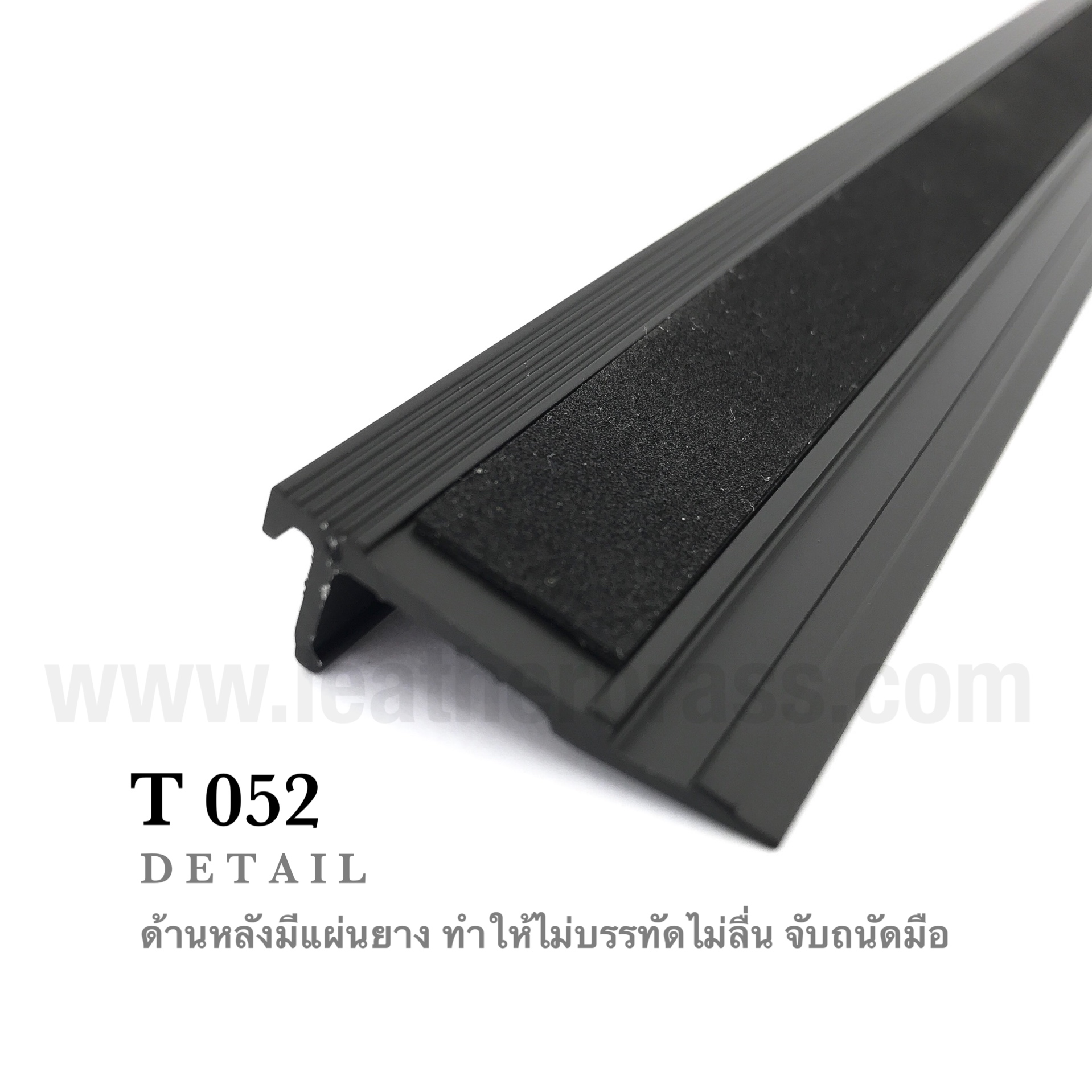 T052 ไม้บรรทัด วัสดุอลูมิเนียม เหมาะกับการนำไปใช้กับงาน DIY ทุกชนิด ตัดหนัง กระดาษ สติกเกอร์ leatherbrass**ราคาต่ออัน**