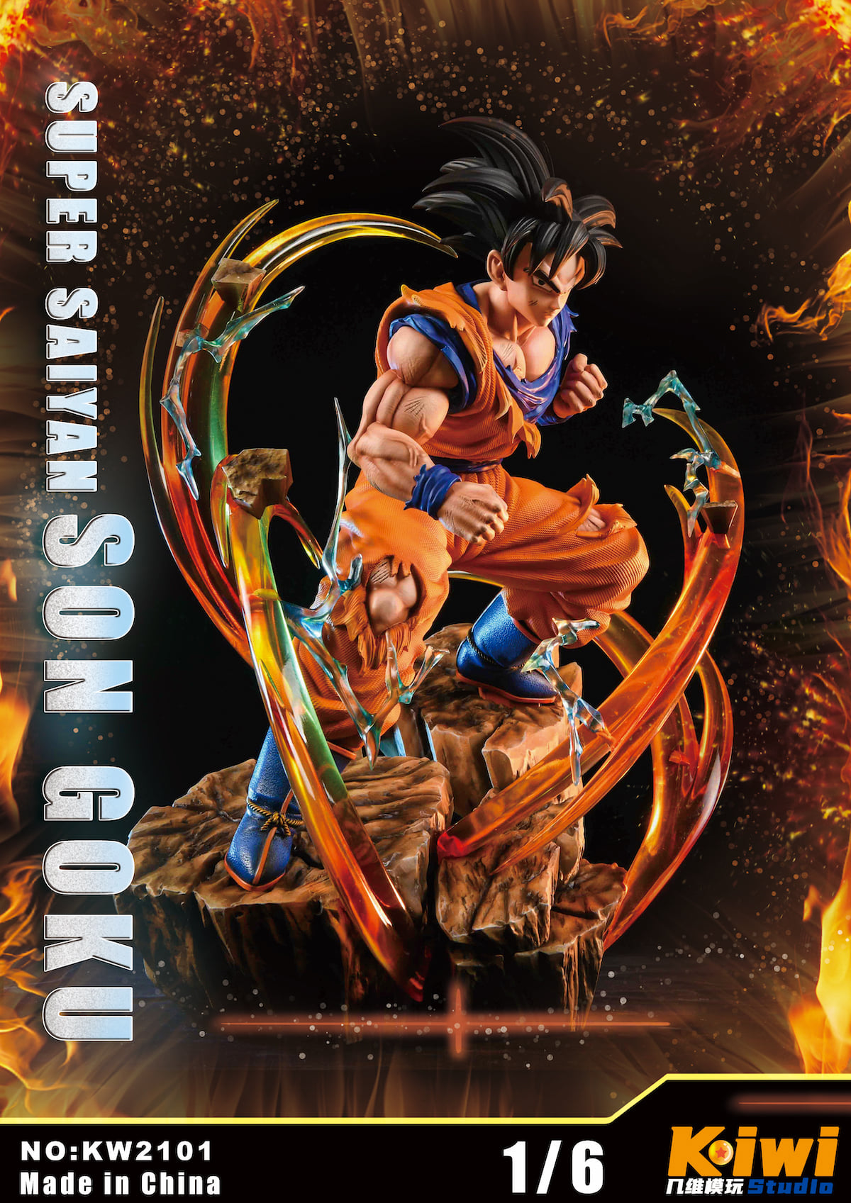 [สั่งจอง]KIWI STUDIO 1/6 : SON GOKU & VEGETA Statue