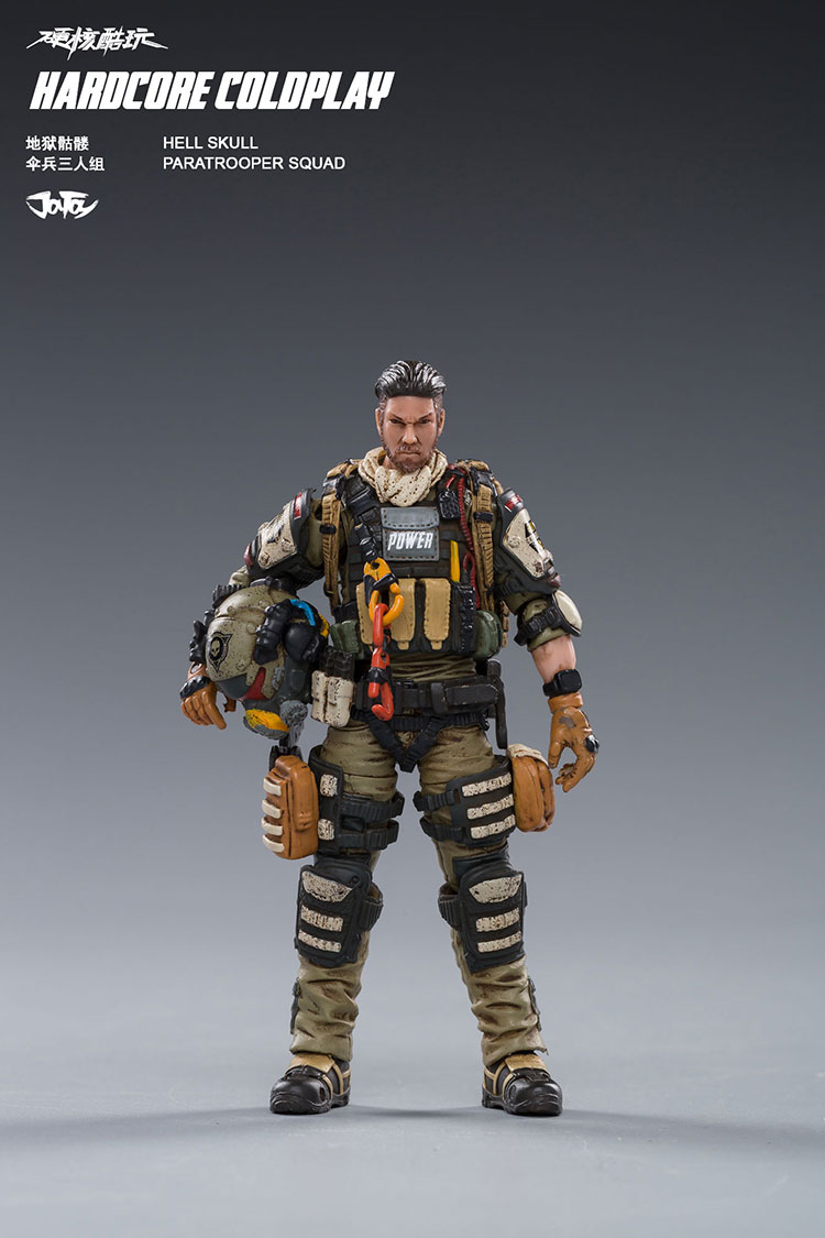[สั่งจอง] JOYTOY 1/18 82011061 HELL SKULL PARATROOPER SQUAD