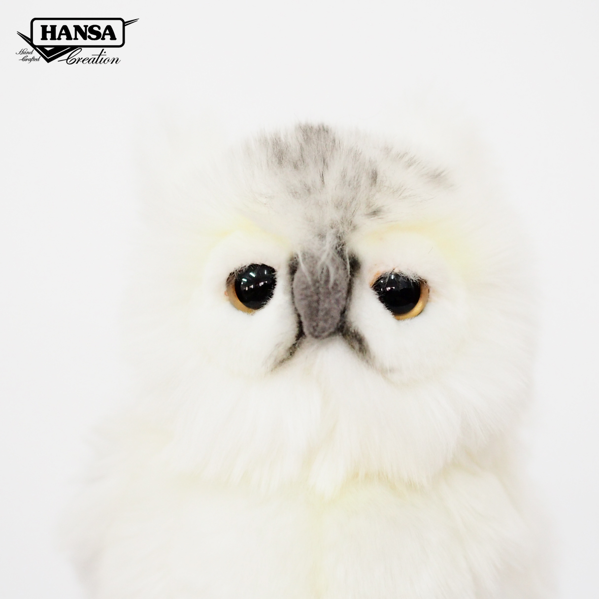 7699 Snowy Owl 25 cm. H - ตุ๊กตานกฮูกหิมะ