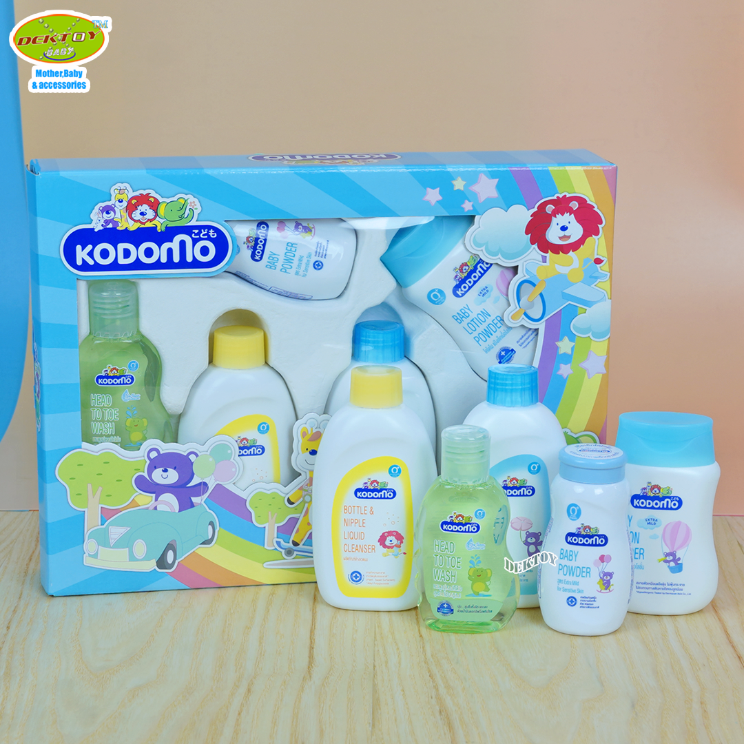 Kodomo โคโดโมะ ชุดของขวัญเล็ก สำหรับเด็กแรกเกิด 5 ชิ้น