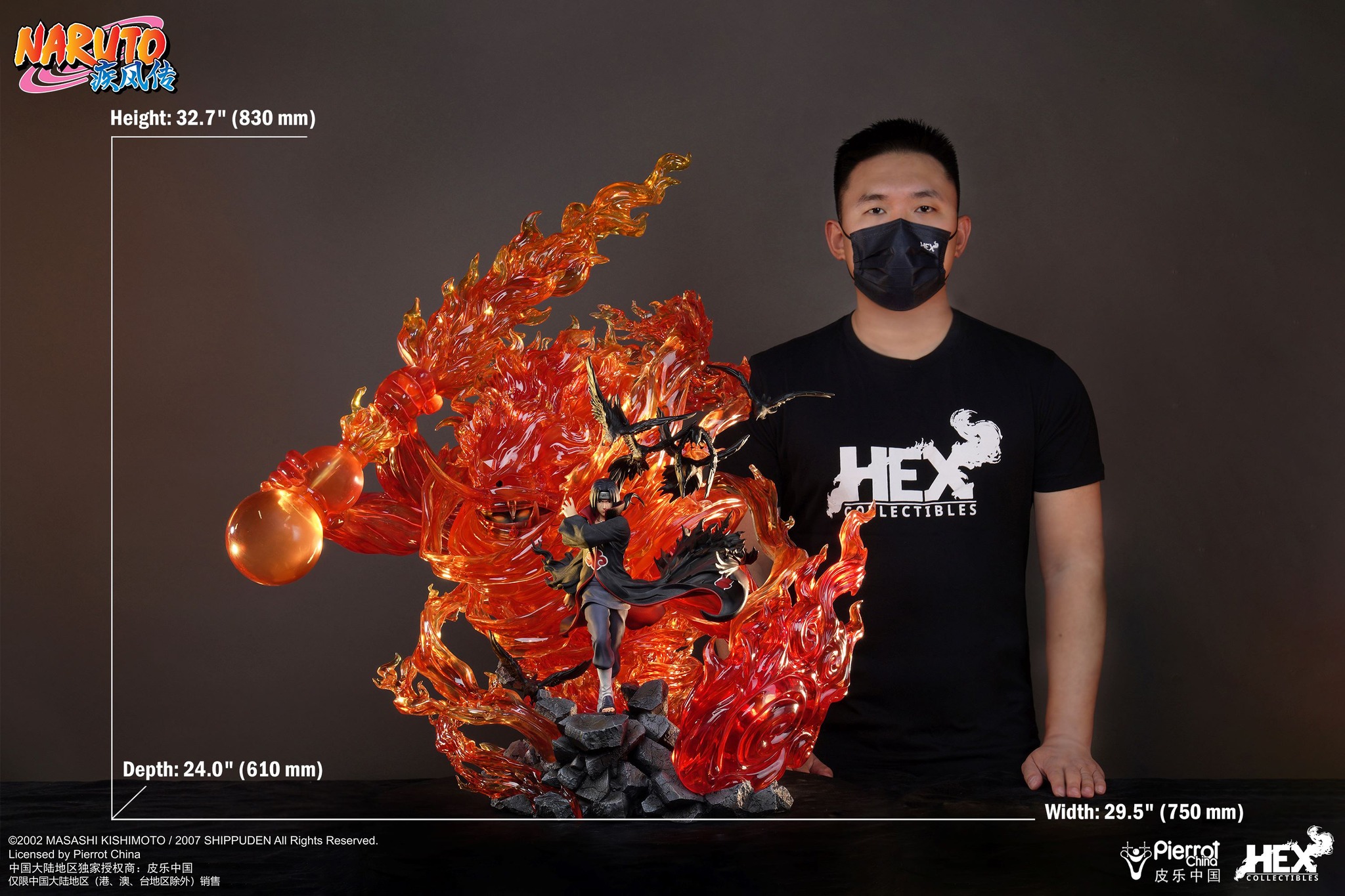 [สั่งจอง] HEX Collectibles : Uchiha Itachi Ultimate Diorama Statue