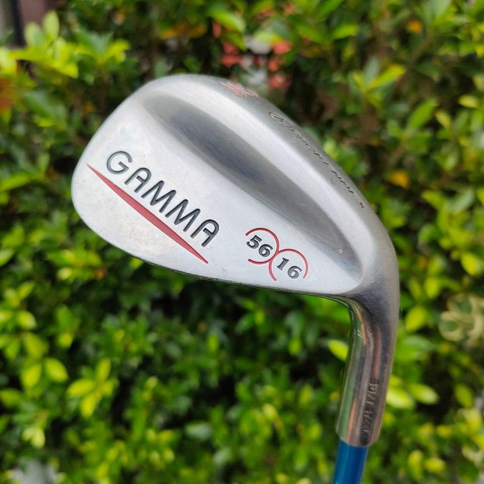 WEDGE PROKENNEX GAMMA LADY องศา 56 BOUNCE 16 ก้าน NANO GAMMA FLEX L สำหรับท่านผู้หญิง ที่ต้องการหาไม้ระเบิดทราย ที่บาวส์สูงๆลดการขุดทราย พลาดไม่ได้ค่ะ