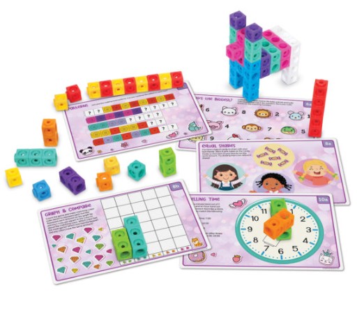 ชุดเรียนรู้คณิตศาสตร์ ลูกบาศก์แฟนตาซี ของเล่นเสริมพัฒนาการ, สื่อการสอนเด็กอนุบาล ,ของเล่นเสริมพัฒนาการ พร้อมส่ง