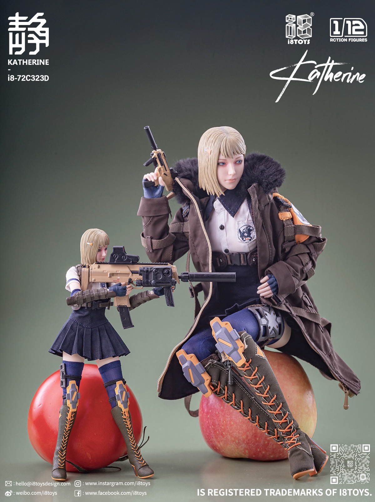 [สั่งจอง] i8toys 1/12 : Pocket - Katherine - i8-72C323D