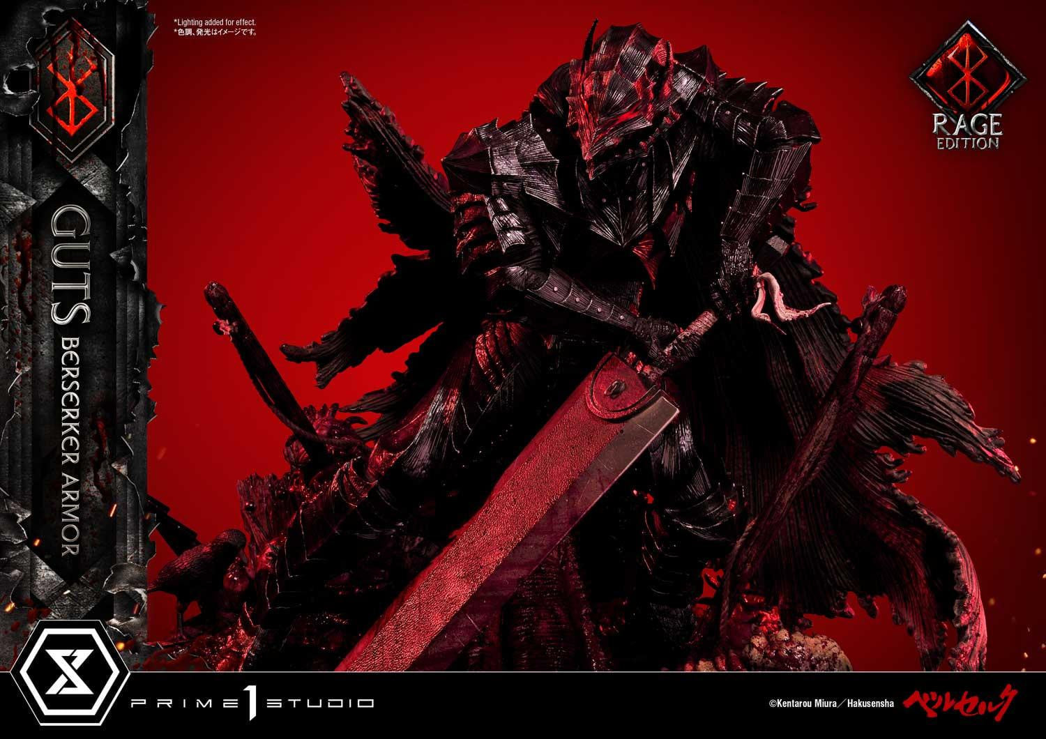 [สั่งจอง]Prime 1 Studio UPMBR-18: Guts Berserker Armor Rage Edition [Standard Ver.]