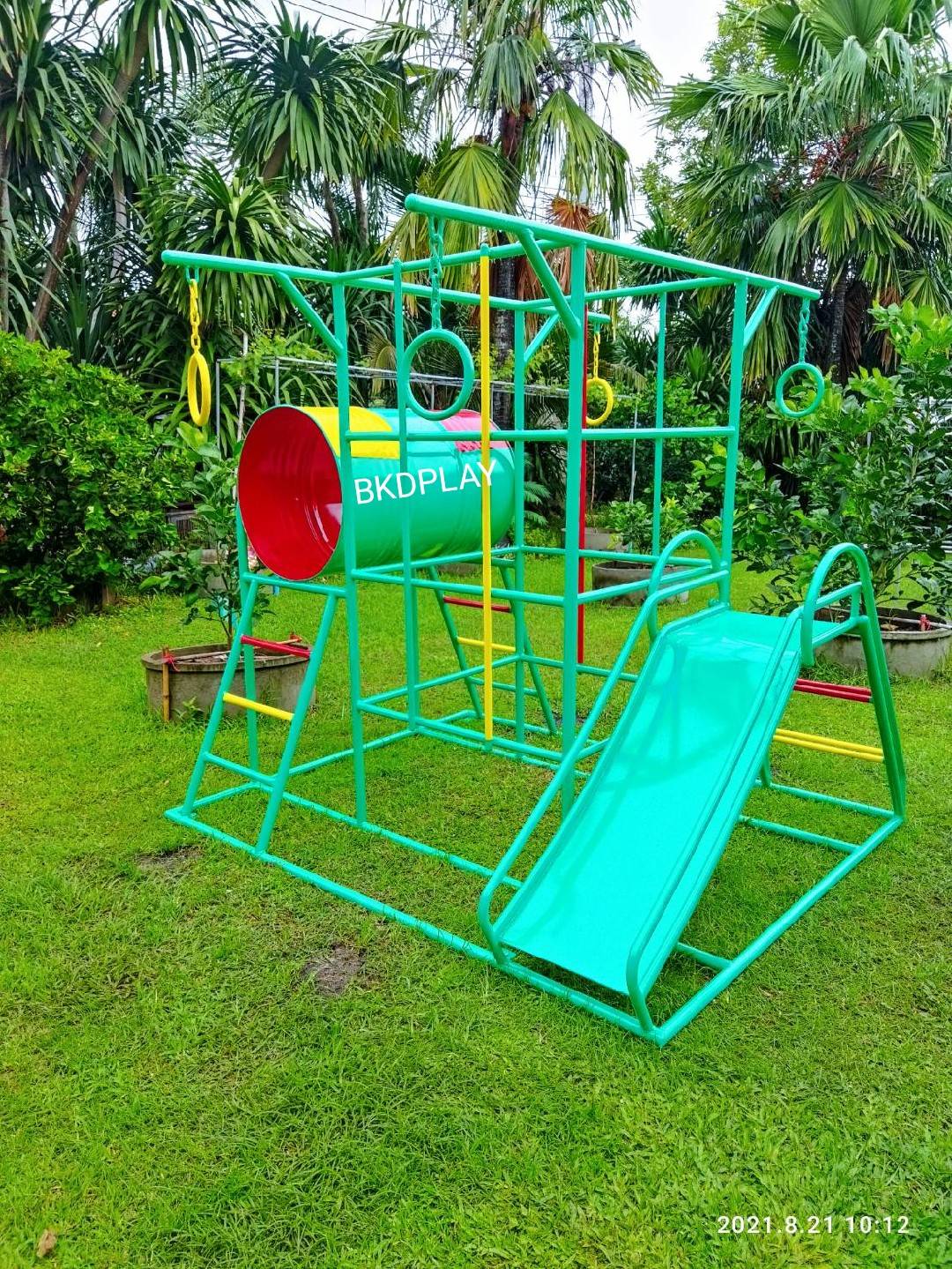 ชุดรวมA เครื่องเล่นสนามกลางแจ้ง เครื่องเล่นสนามเหล็ก ประกอบด้วยสไลเดอร์ชิงช้าปีนป่ายบาร์โหน อุโมงค์ลอด OutdoorPlayground,ผลิตเครื่องเล่นสนาม,สนามเด็กเล่น,เครื่องเล่นงบสพฐ.ประชารัฐ ราคาโรงงาน