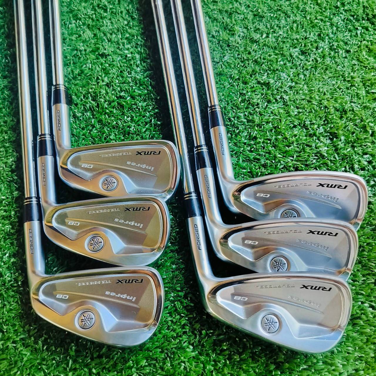 ชุดเหล็ก YAMAHA inpres RMX TOURMODEL CB มีเหล็ก 5-9 เเละ PW ก้าน N.S.PRO 950 GH FLEX S เหล็ก FORGED พรีเมี่ยมญี่ปุ่น ฟีลลิ่ง นุ่มแน่นมากๆ ตกหยุด สปินดีมาก ไม้กอล์ฟพรีเมี่ยมมือสอง ของแท้ By NakaraLuxurious