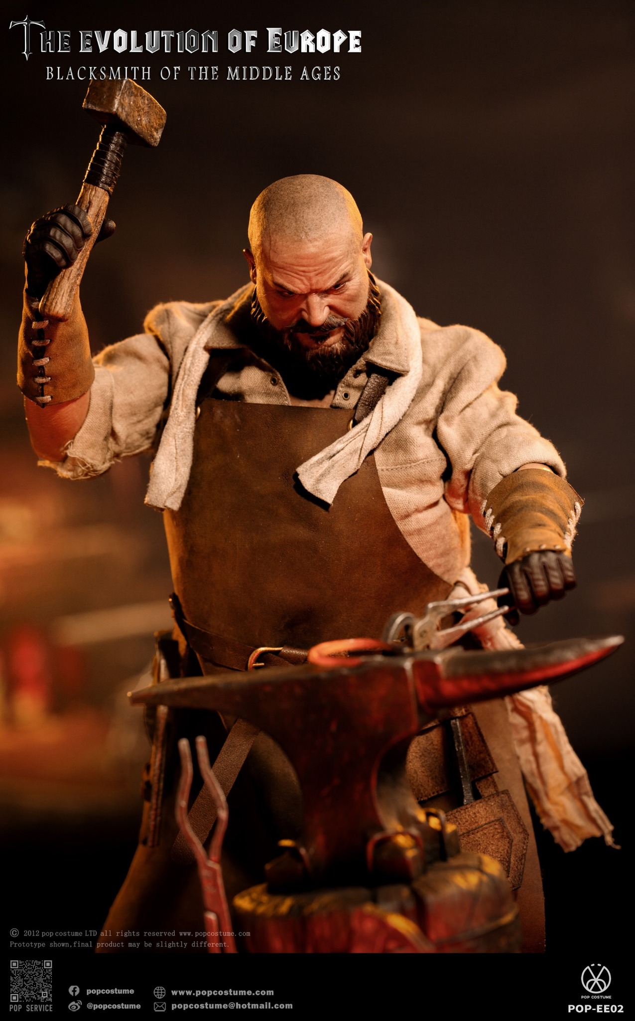 [สั่งจอง] POP COSTUME POP-EE02 1/6 : The Evolution of Europe Blacksmith