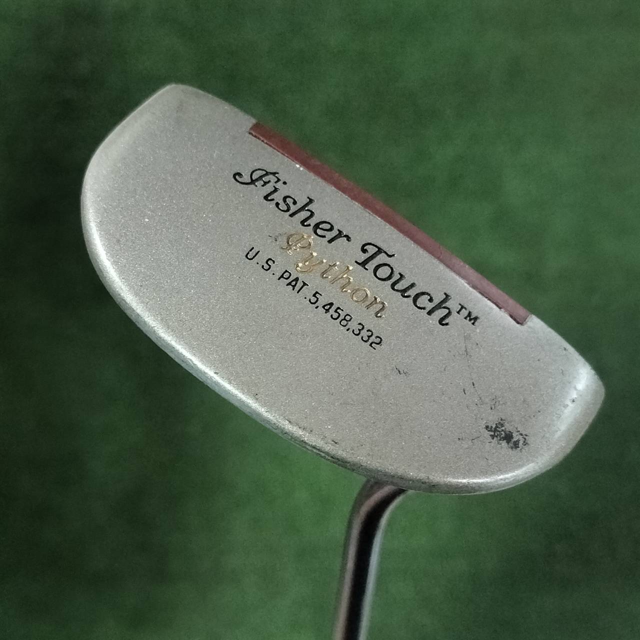 ** กริพเสีย ** PUTTER FISHER TOUCH งานแฮนเมด หน้าสัมผัสสุดพิเศษ ทรงมอลเล็ตพัตต์ง่าย ชดเชยสูง ไม้กอล์ฟพรีเมี่ยมมือสอง ของแท้ By NakaraLuxurious