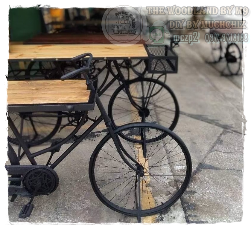 #BICYCLE Design#เฟอร์นิเจอร์จักรยานวินเทจ #เฟอร์นิเจอร์ตกแต่งร้านกาแฟ