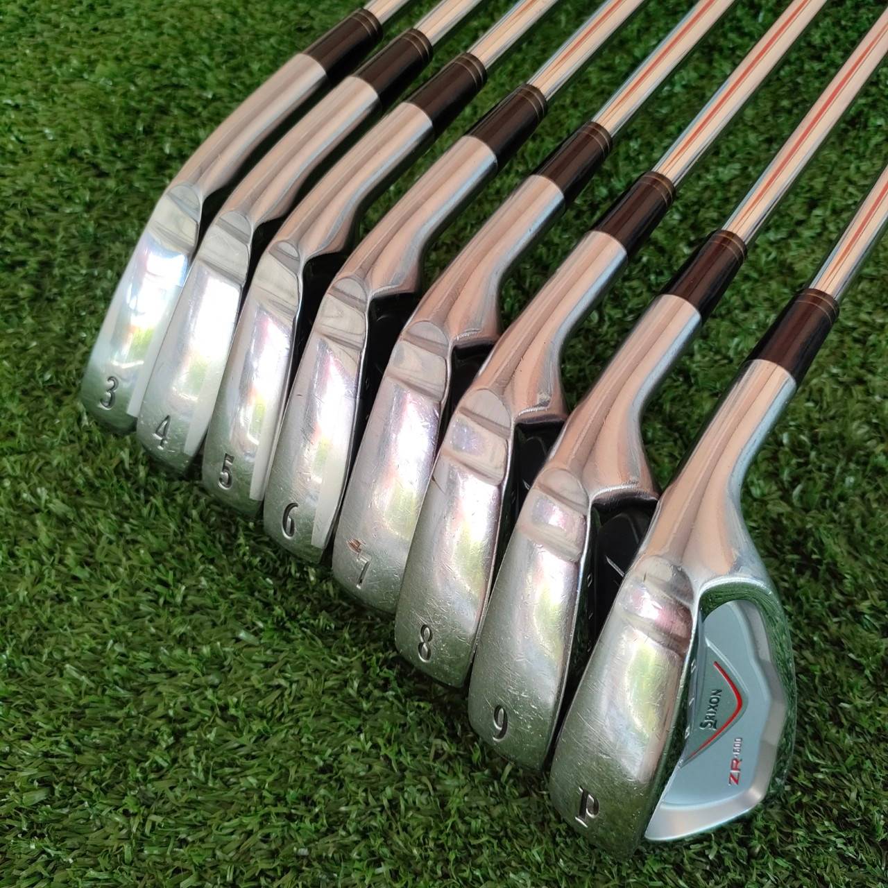 ชุดเหล็ก SRIXON ZR-600 มีเหล็ก 3-9 เเละ PW ก้าน DYNAMIC GOLD FLEX S300