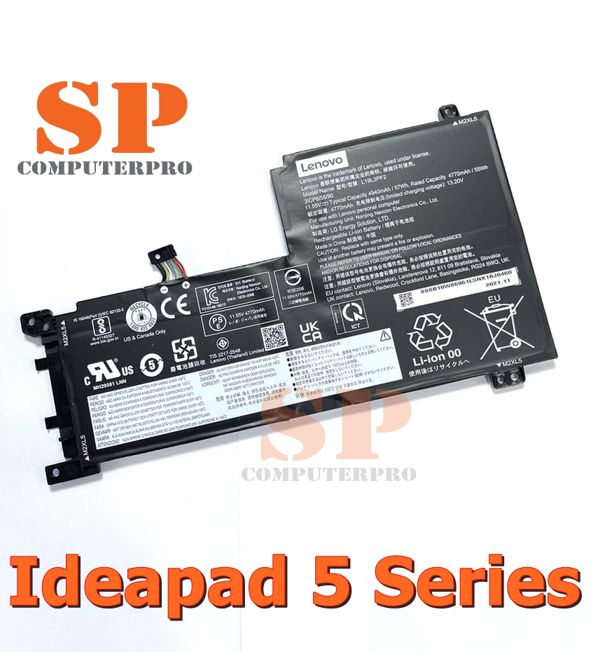 แบตเตอรี่โน๊ตบุ๊ค-LENOVO Battery-notebook LENOVO แท้ Ideapad 5 15ITL05 15IIL05 15ARE05 15IAL7 15ABA7
