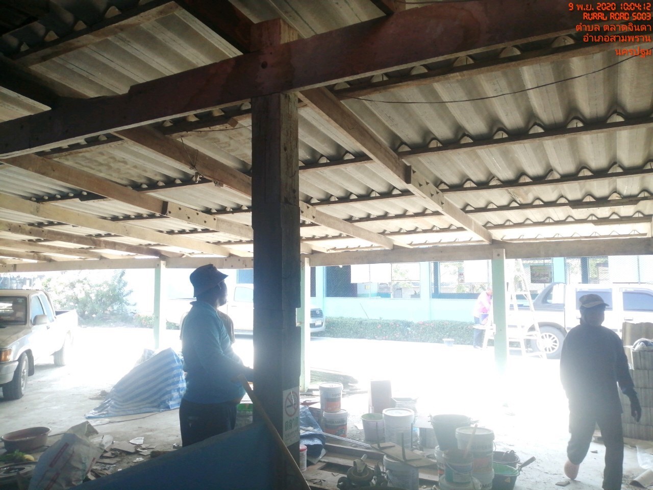 ปรับปรุงบ้านพักครูโรงเรียนปรีดาราม (สามพราน)