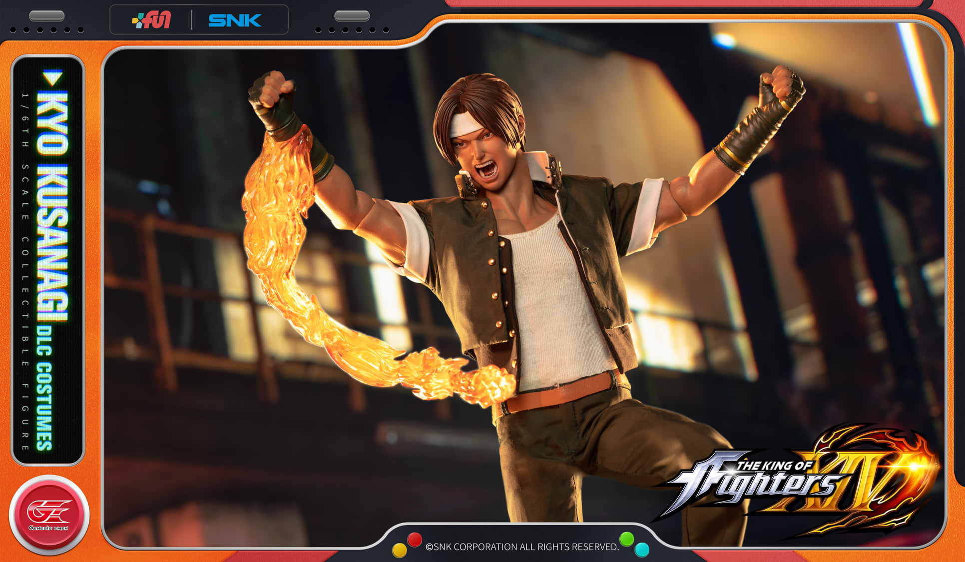 [สั่งจอง]Genesis Emen KOF-KY02 1/6 : King of Fighters XIV - Kyo Kusanagi